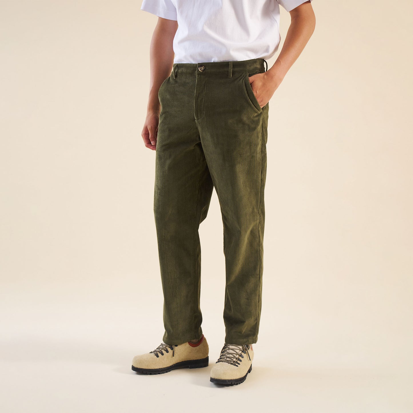 Pull-On Forest Green Corduroy Flare Pant | Winter pants outfit, Green pants  outfit, Flare pants